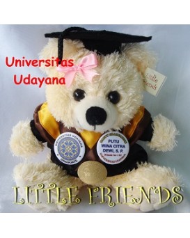 Boneka Wisuda Universitas Udayana - Pertanian (25 cm)